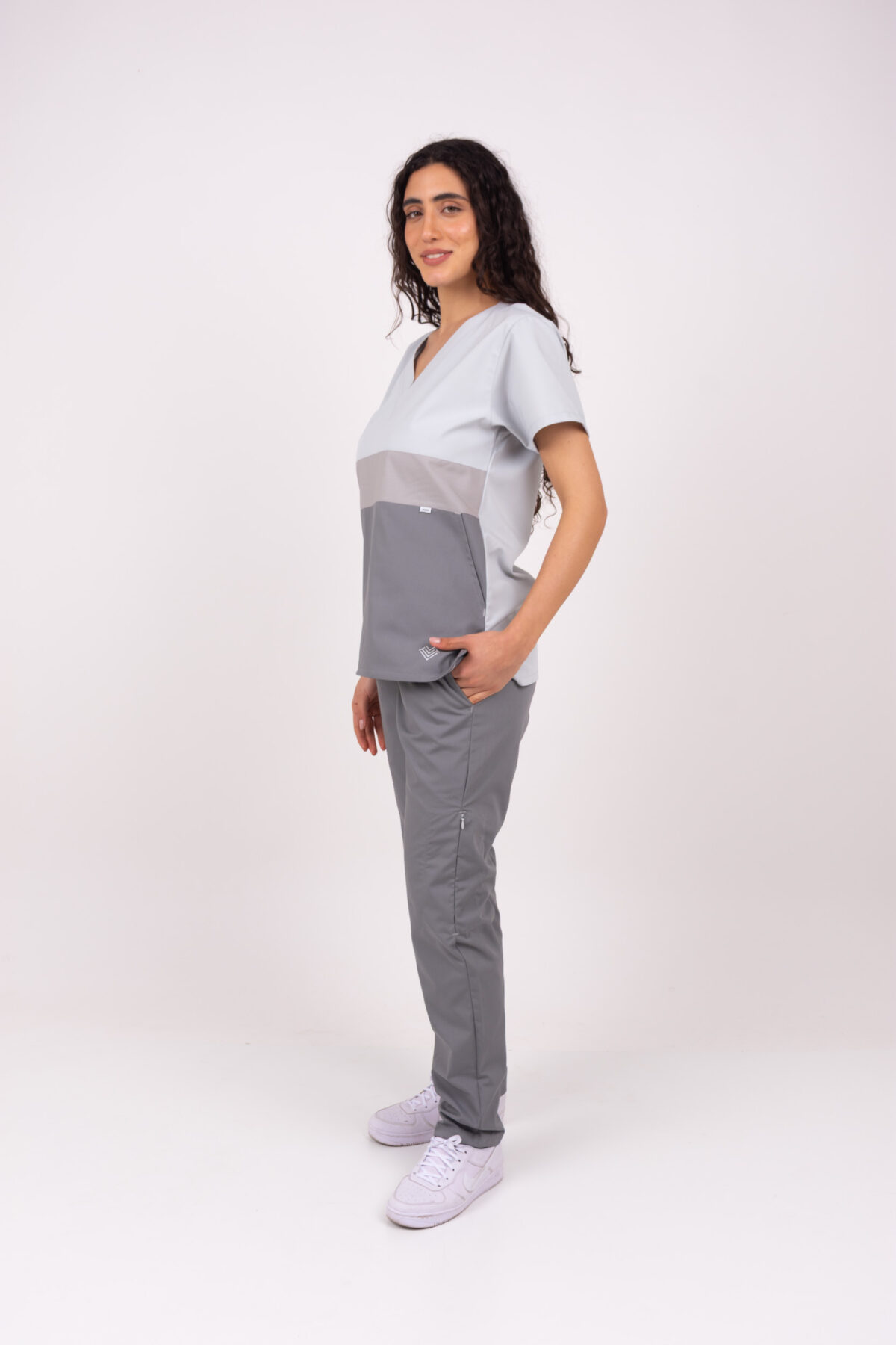 Chaquetilla Mujer Tricolor Grey ARCIEL - Image 6