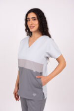 Chaquetilla Mujer Tricolor Grey ARCIEL