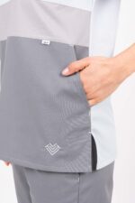 Chaquetilla Mujer Tricolor Grey ARCIEL - Image 4