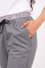 Pantalon Unisex Brand Pocket Gris Plomo ARCIEL - Image 5