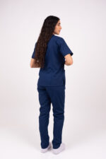 Chaquetilla Mujer Mao Marino ARCIEL - Image 2