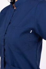 Chaquetilla Mujer Mao Marino ARCIEL - Image 4