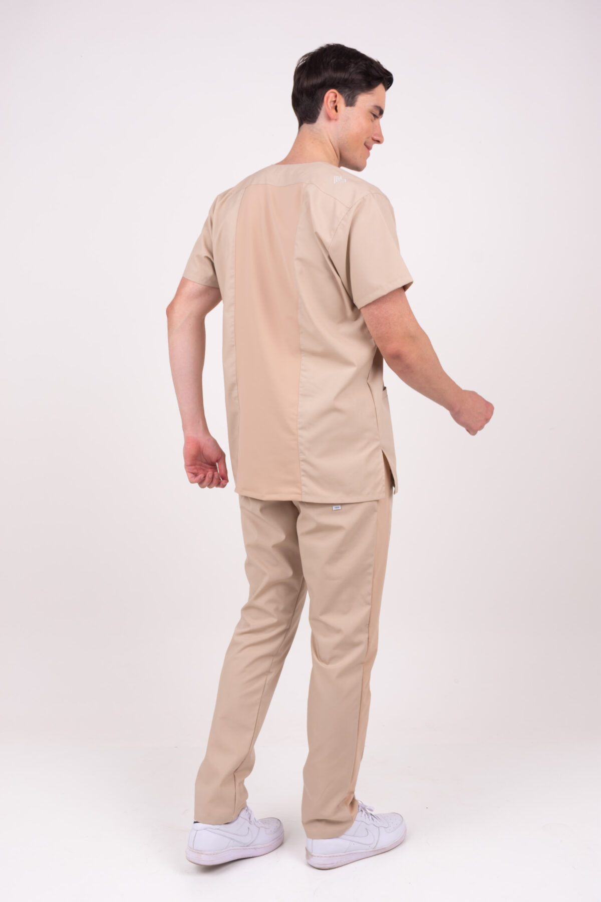 Chaquetilla Hombre Shapy Beige  ARCIEL con JERSEY SPANDEX - Image 2