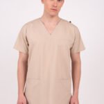 Chaquetilla Hombre Shapy Beige  ARCIEL con JERSEY SPANDEX