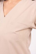 Chaquetilla Mujer Shapy Beige ARCIEL con JERSEY SPANDEX - Image 4