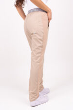 Pantalon Unisex Brand Shapy Beige ARCIEL con JERSEY SPANDEX - Image 3