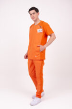 Pantalon Unisex Brand Comfy Naranja ARCIEL con MICROPERFORADO SPANDEX - Image 11