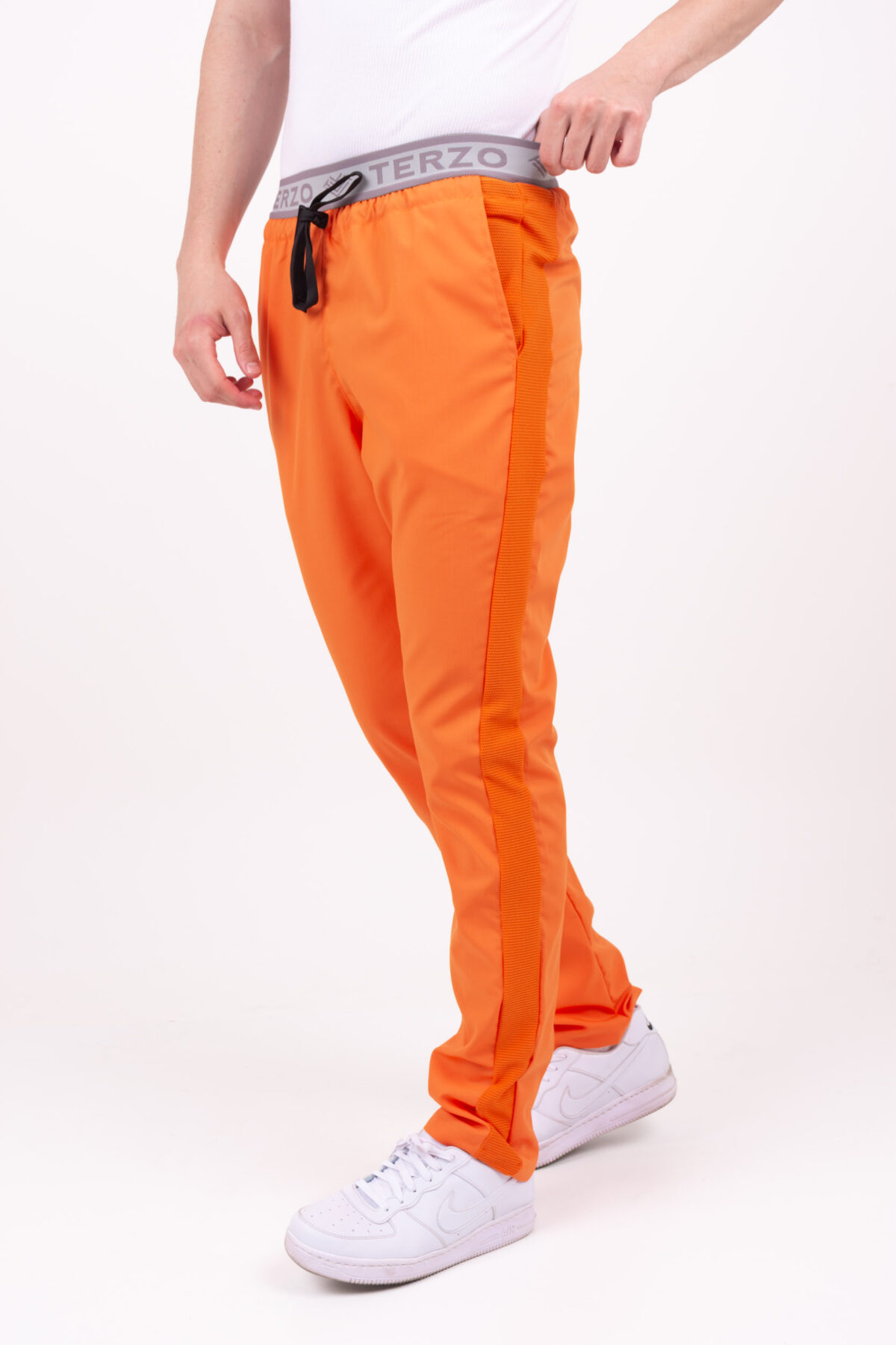 Pantalon Unisex Brand Comfy Naranja ARCIEL con MICROPERFORADO SPANDEX - Image 7