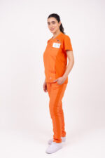 Pantalon Unisex Brand Comfy Naranja ARCIEL con MICROPERFORADO SPANDEX - Image 5