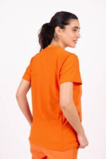 Chaquetilla Mujer Comfy Naranja ARCIEL con MICROPERFORADO SPANDEX - Image 2