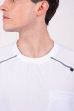 Chaquetilla Hombre Comfy Blanco ARCIEL con MICROPERFORADO SPANDEX - Image 3