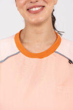 Chaquetilla Mujer Comfy Durazno ARCIEL con MICROPERFORADO SPANDEX - Image 3