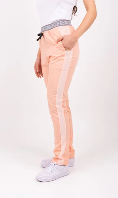 Pantalon Unisex Brand Comfy Durazno ARCIEL con MICROPERFORADO SPANDEX
