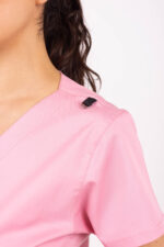 Chaquetilla Mujer Lisa Rosa Viejo SPANDEX - Image 4