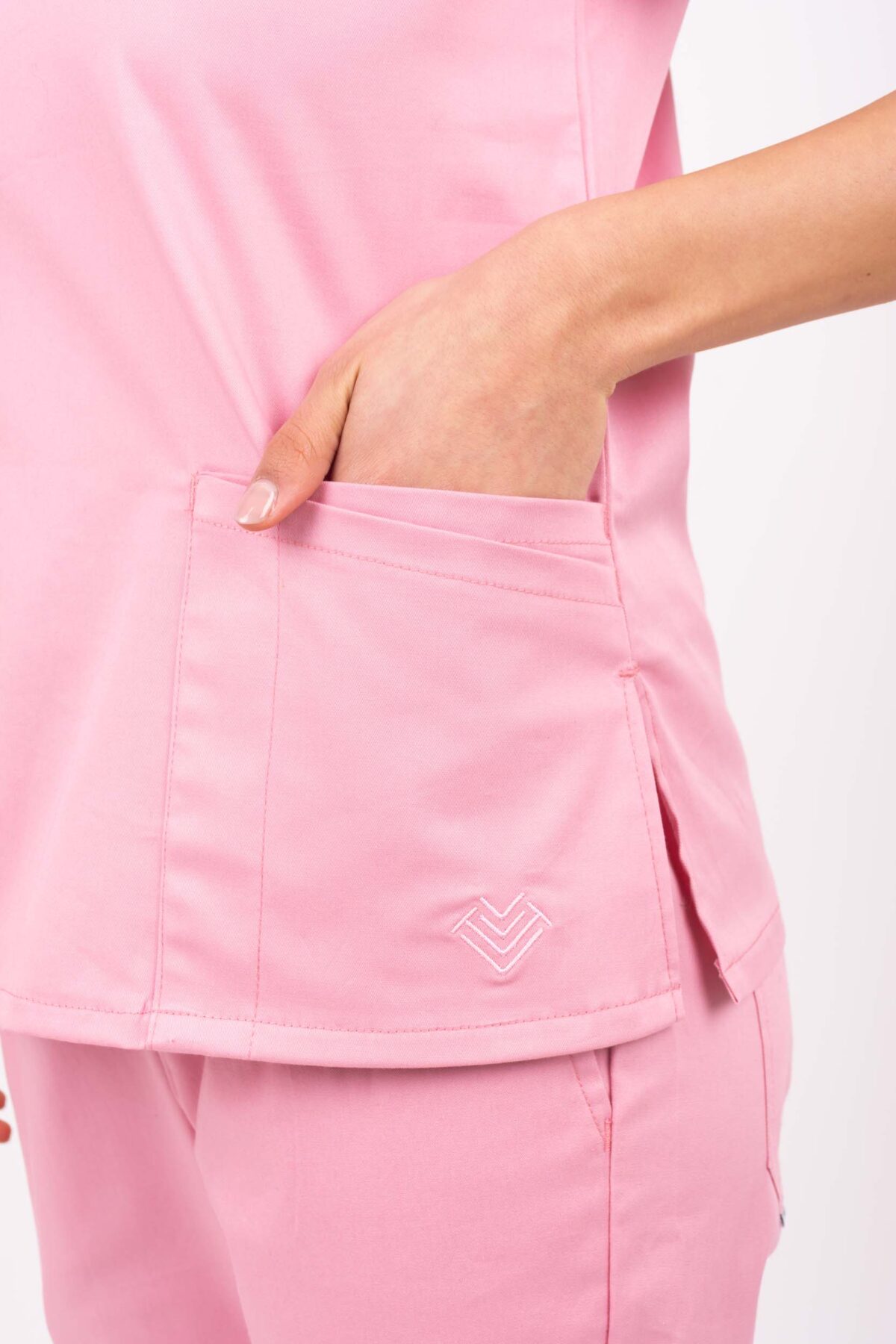 Chaquetilla Mujer Lisa Rosa Viejo SPANDEX - Image 5