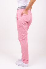 Pantalon Unisex Brand Pocket Rosa Viejo SPANDEX - Image 2