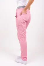 Pantalon Unisex Brand Pocket Rosa Viejo SPANDEX - Imagen 2