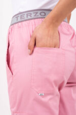 Pantalon Unisex Brand Pocket Rosa Viejo SPANDEX - Image 4