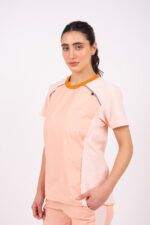 Chaquetilla Mujer Comfy Durazno ARCIEL con MICROPERFORADO SPANDEX