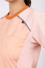 Chaquetilla Mujer Comfy Durazno ARCIEL con MICROPERFORADO SPANDEX - Image 4