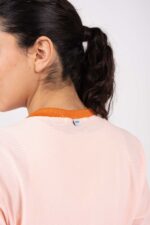 Chaquetilla Mujer Comfy Durazno ARCIEL con MICROPERFORADO SPANDEX - Image 5