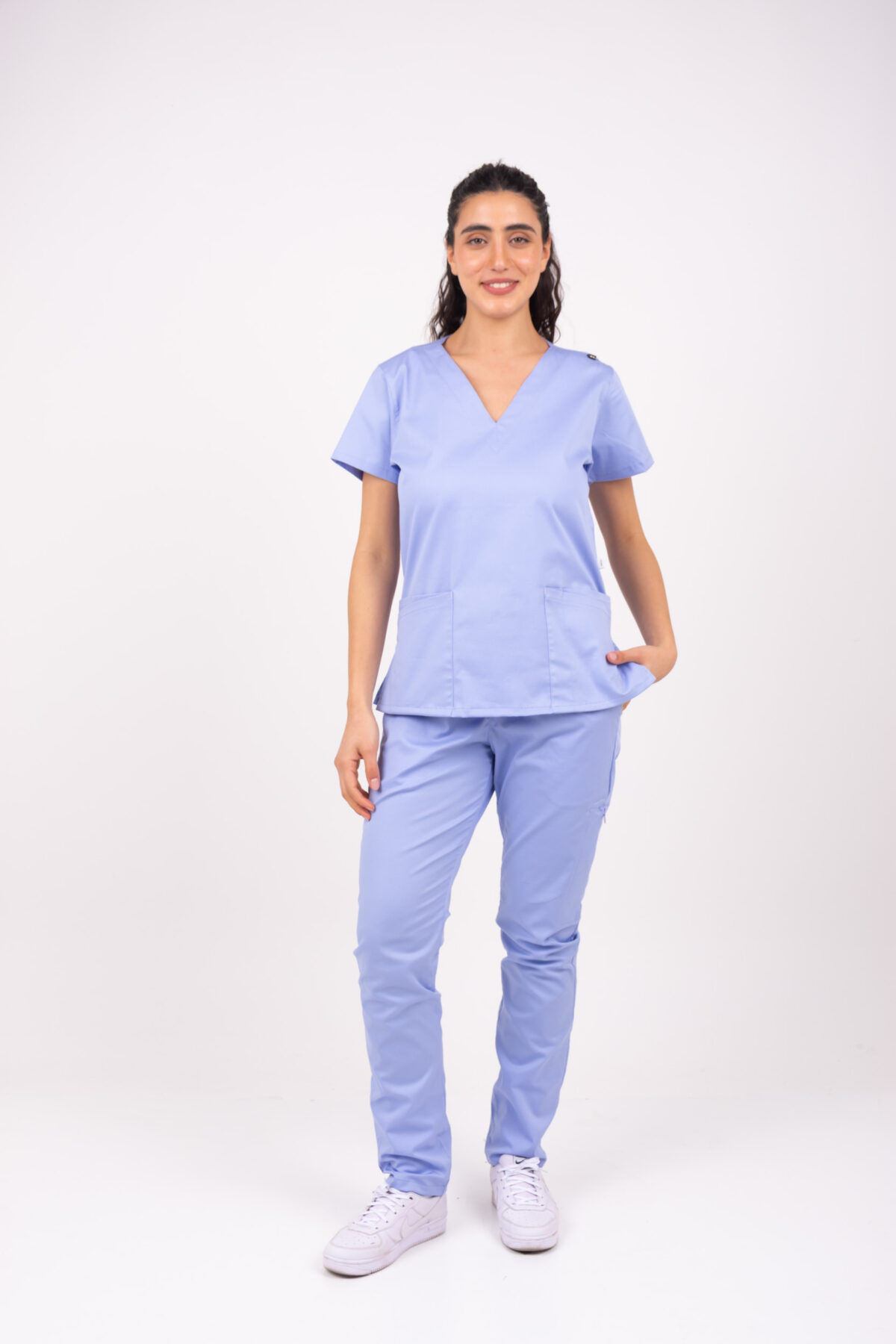 TERZO0987 Chaquetilla Mujer Lisa Lavanda SPANDEX - Image 6