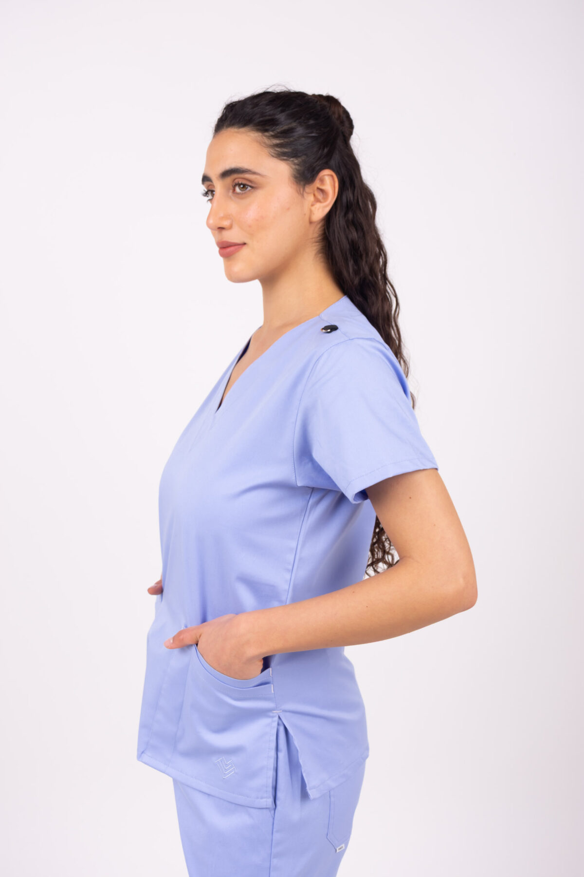 TERZO0992 Chaquetilla Mujer Lisa Lavanda SPANDEX - Image 2