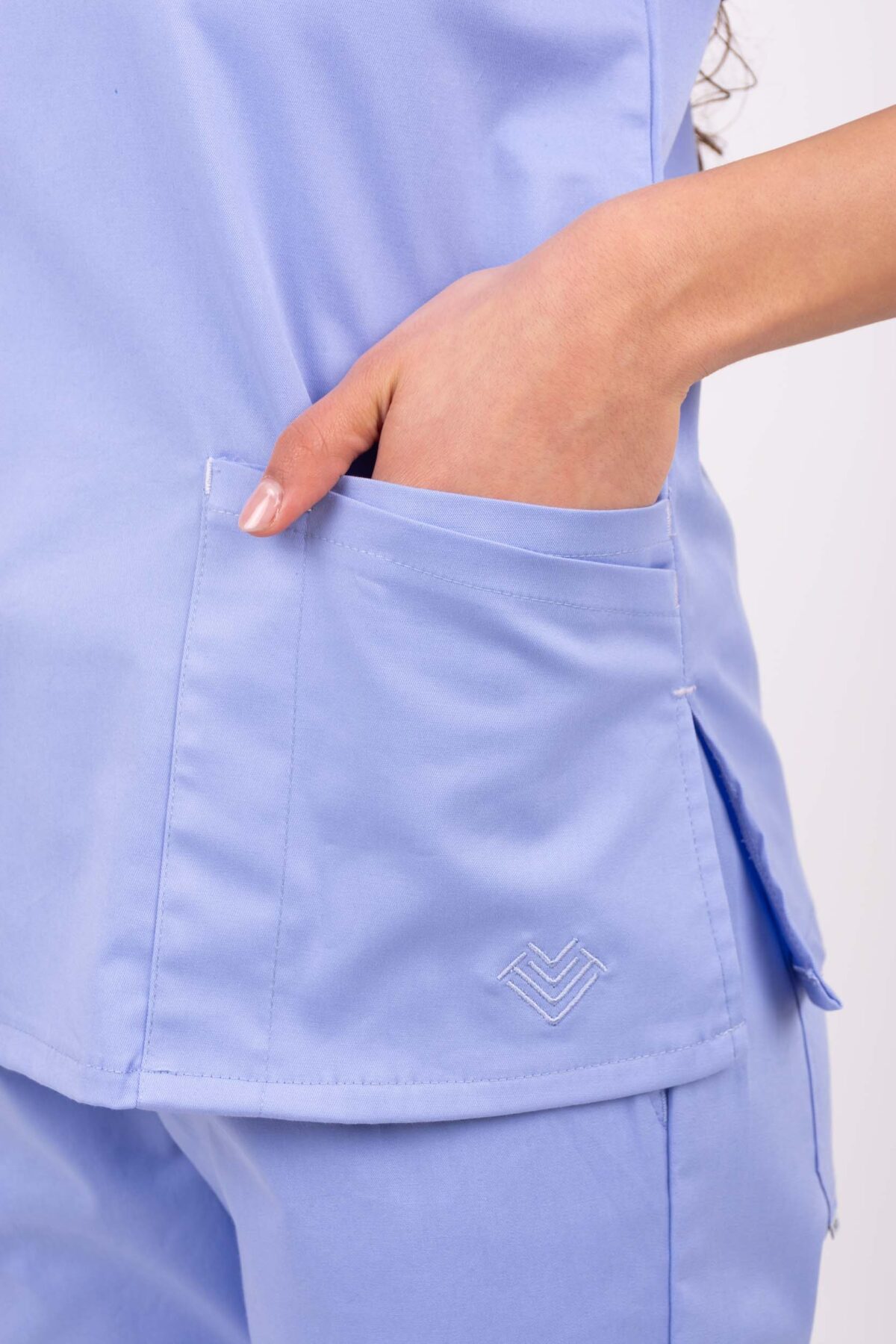 TERZO0995 Chaquetilla Mujer Lisa Lavanda SPANDEX - Image 5