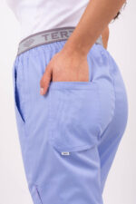 Pantalon Unisex Brand Pocket Lavanda SPANDEX - Image 5