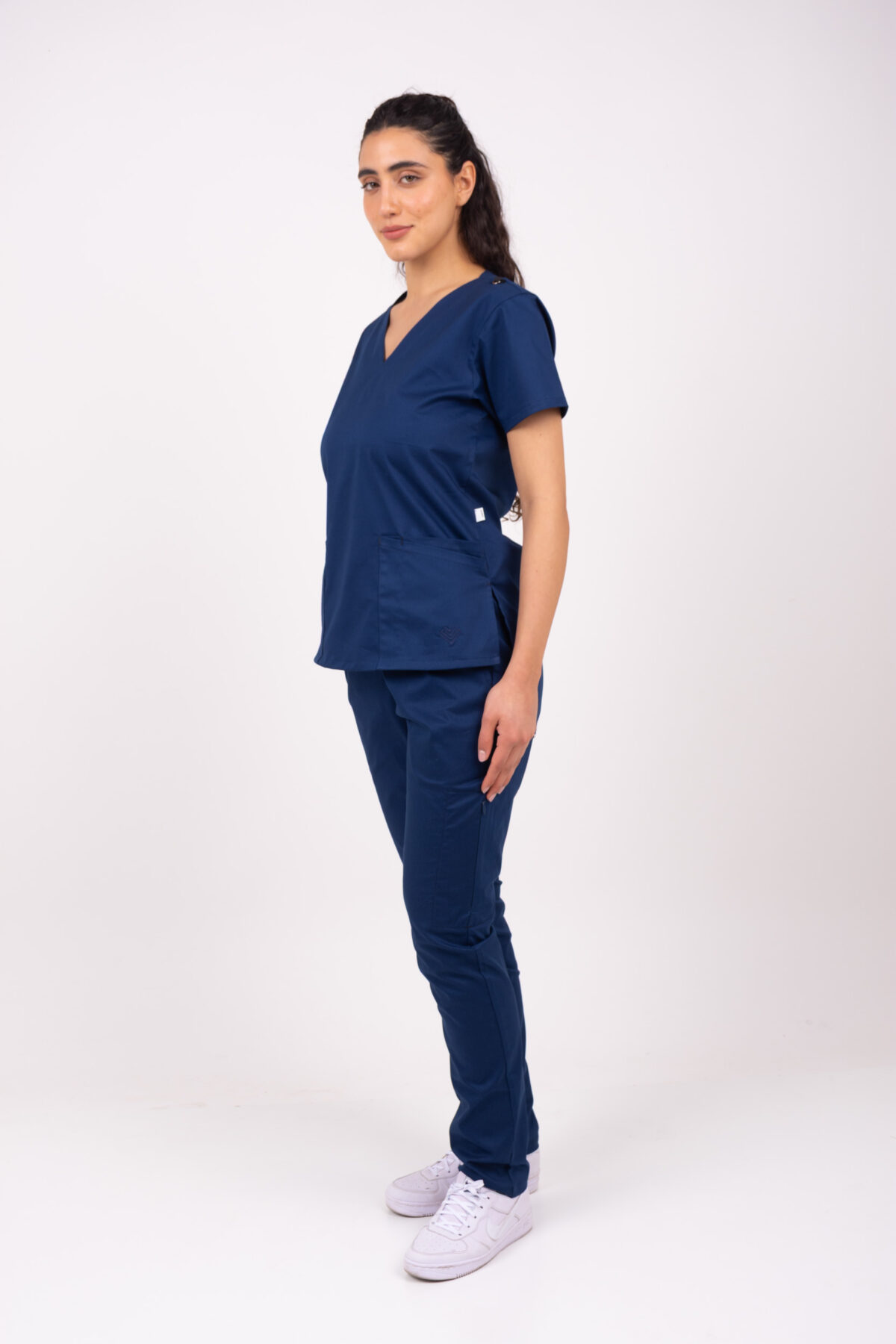 TERZO1024 Chaquetilla Mujer Lisa Full Marino SPANDEX - Image 7