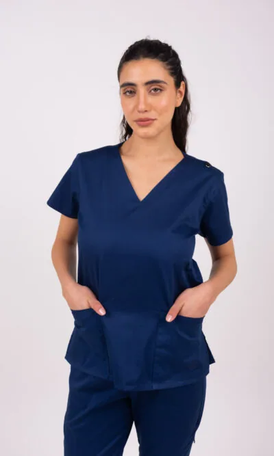Chaquetilla Mujer Lisa Full Marino SPANDEX