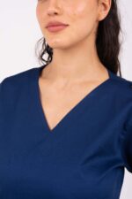 Chaquetilla Mujer Lisa Full Marino SPANDEX - Image 3