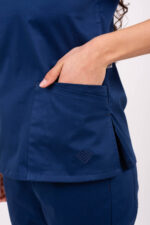 Chaquetilla Mujer Lisa Full Marino SPANDEX - Image 5