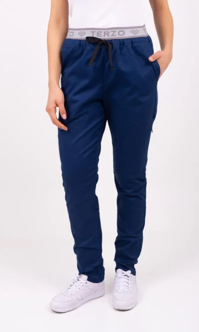 Pantalon Unisex Brand Pocket Azul Marino 490 SPANDEX