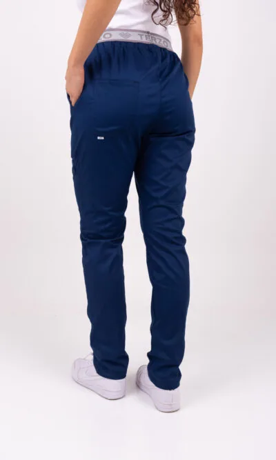 Pantalon Unisex Brand Pocket Azul Marino 490 SPANDEX