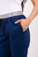 Pantalon Unisex Brand Pocket Azul Marino 490 SPANDEX - Image 5