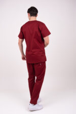 Pantalon Unisex Brand Pocket Bordo CORE SPANDEX - Image 14
