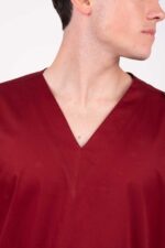 Chaquetilla Hombre Lisa Full Bordo CORE SPANDEX - Image 3