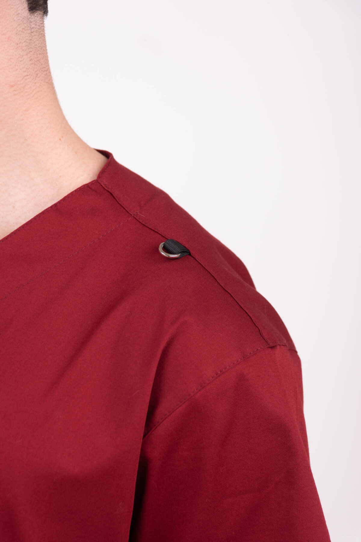 Chaquetilla Hombre Lisa Full Bordo CORE SPANDEX - Image 4