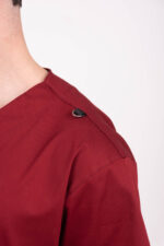 Chaquetilla Hombre Lisa Full Bordo CORE SPANDEX - Image 4