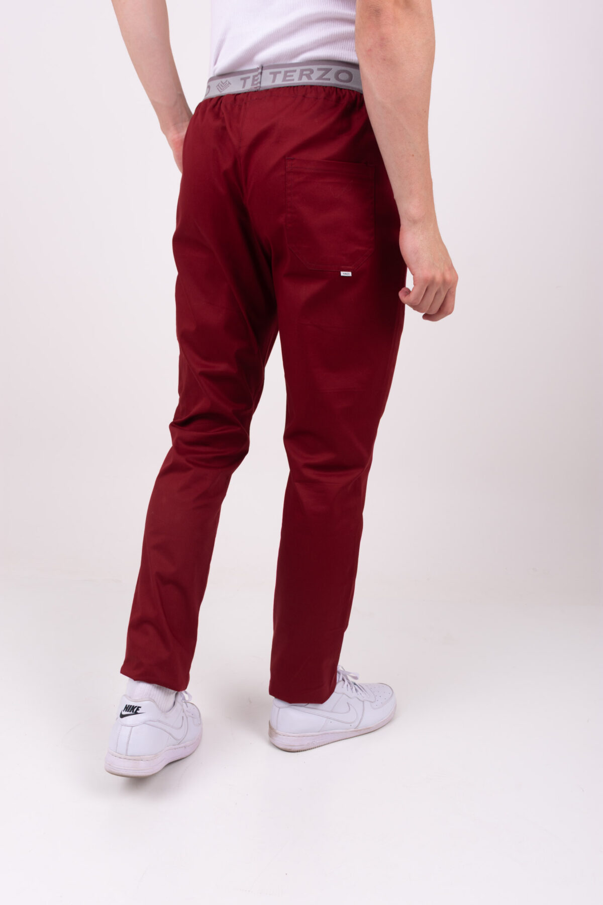 Pantalon Unisex Brand Pocket Bordo SPANDEX - Image 10