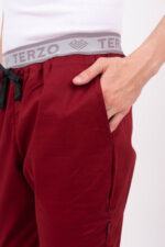 Pantalon Unisex Brand Pocket Bordo SPANDEX - Image 11