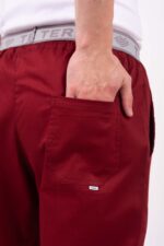 Pantalon Unisex Brand Pocket Bordo SPANDEX - Image 13