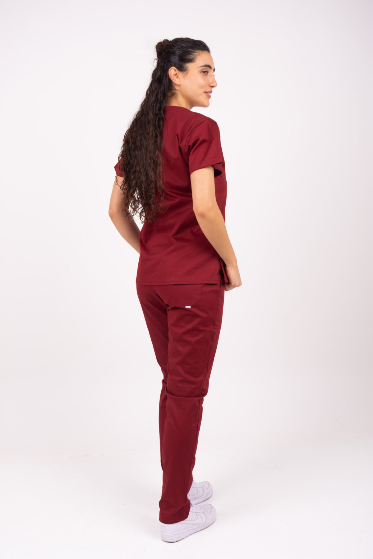 Chaquetilla Mujer Lisa Bordo SPANDEX - Image 2