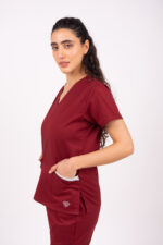 Chaquetilla Mujer Lisa Bordo SPANDEX