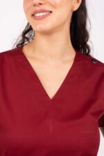 Chaquetilla Mujer Lisa Bordo SPANDEX - Image 3