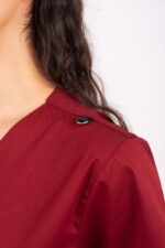 Chaquetilla Mujer Lisa Bordo SPANDEX - Image 4