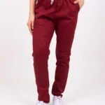 Pantalon Unisex Brand Pocket Bordo SPANDEX