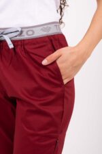 Pantalon Unisex Brand Pocket Bordo SPANDEX - Image 5