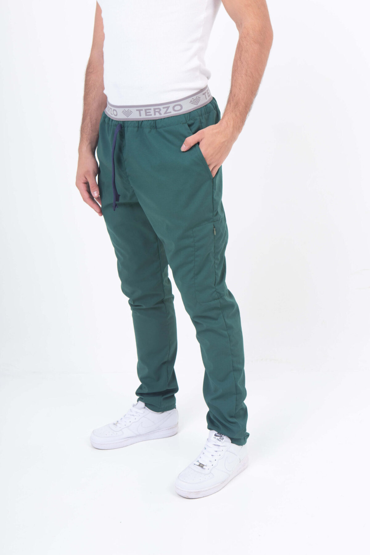 Pantalon Unisex Brand Pocket Verde Ingles ARCIEL - Image 2